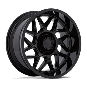 Moto Metal – MO812 TURBINE – Black – 20″x10″ -18mm – All weather Wheels – MO812BX20105018N